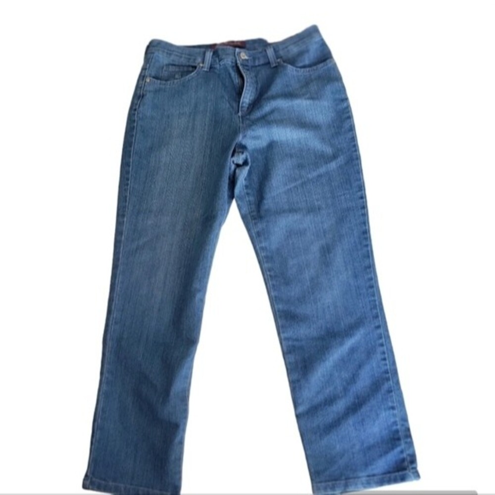 Gloria Vanderbilt Amanda Jeans pants Size 12 Blue denim *